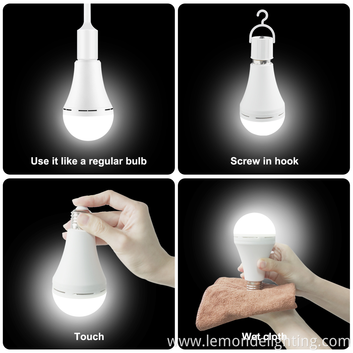 battery operated light bulb